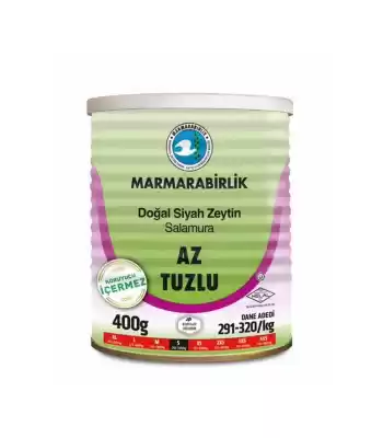Marmarabirlik Az Tuzlu Zeytin 400 Gr