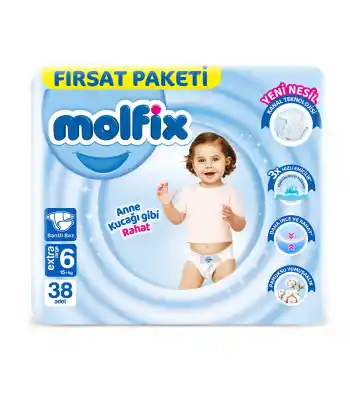 Molfix Fırsat Pak. E.large 38