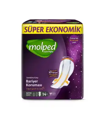 Molped Süper Night Sper Eko Gece 14lü