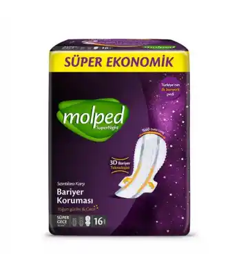Molped Süpernight Süper Eko Gece 16lı