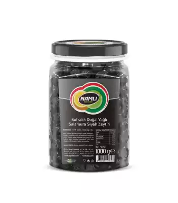 Namlı Gemlik Tipi Siyah Zeytin 261-290 1000 Gr