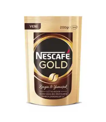 Nestle Nescafe Gold Eko Paket 200 Gr