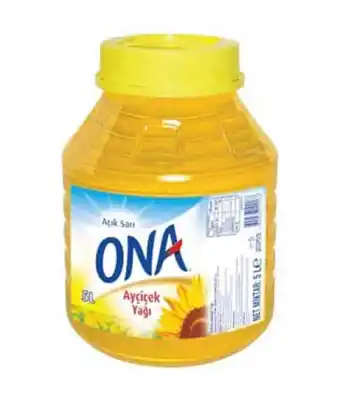 Ona Ayçiçek 4 Lt Pet