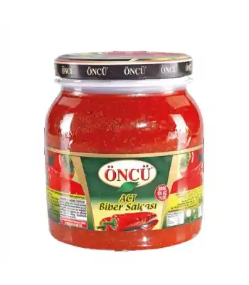 Öncü Acı Biber Salçası Cam Pet 1650 Gr