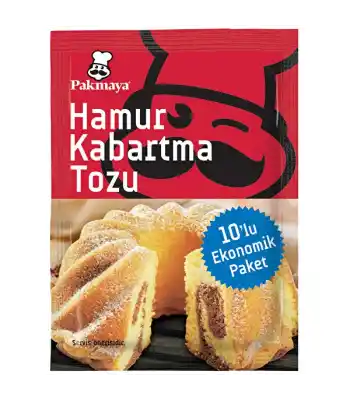 Pakmaya 10lu Hamur Kabartma Tozu