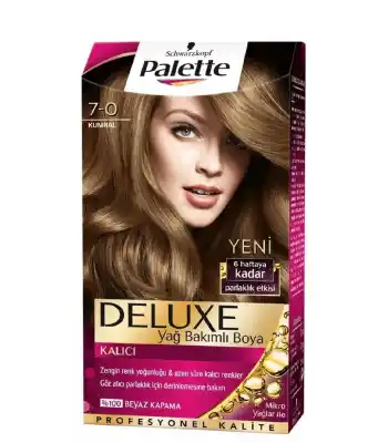 Palette Deluxe Saç Boyası 7-0 Kumral 50ml