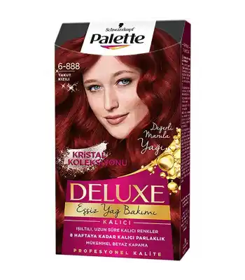 Palette Deluxe Saç Boyası 6-888 Yakut Kızılı 50ml
