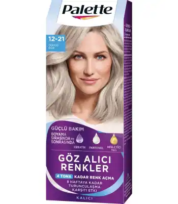 Palette Göz Alıcı Renkler 12-21 Gümüş Sarı 50ml