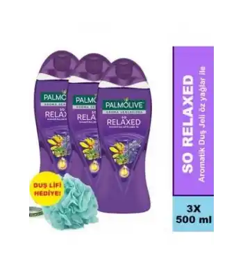 Palmolive Duş Jeli 500 Ml Aroma Sensatıons Feel The Massage So Relaxed Paket 3lü