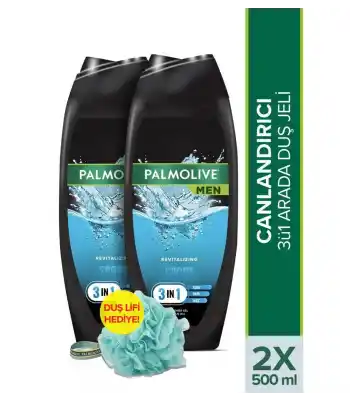 Palmolive Duş Jeli 500 Ml Men Sport Paket 2li