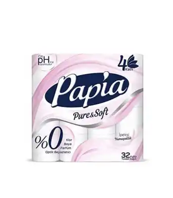 Papia 4katlı Tuvalet Kağıdı 32li