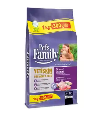 Pets Family 1000+300  Gr Kedi Maması Gurme