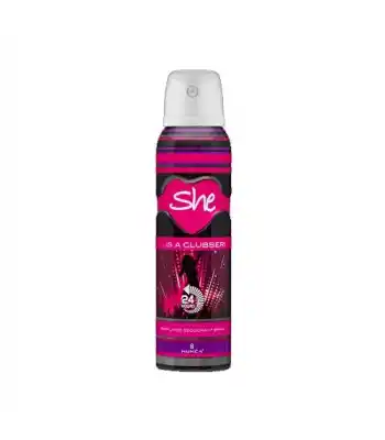 She Deo 150  Ml Clubber