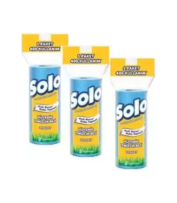 Solo Hijyenik Temizlik Bezi Paket 3lü