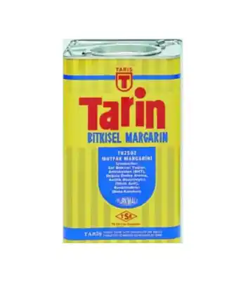 Tarin Bitkisel Yağ 5 Kg Tnk