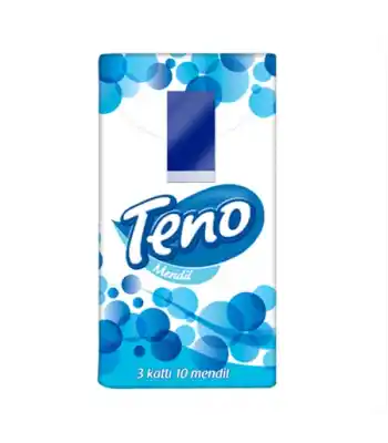 Teno 3katlı Mendil 10lu