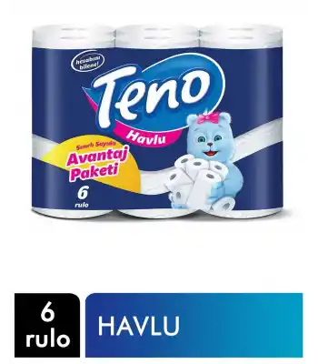 Teno Kağıt Havlu 6lı Avantaj
