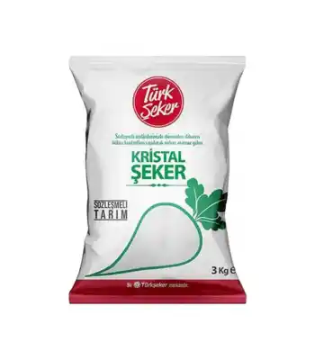 Türk Şeker Kristal Şeker 3 Kg