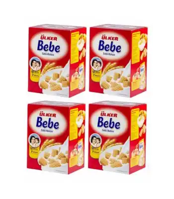 Ülker Bebe Bisküvisi 800gr Koli 4lü
