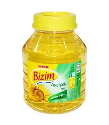 Ülker Bizim Ayçiçek Yağı Pet 5 Lt Yeni