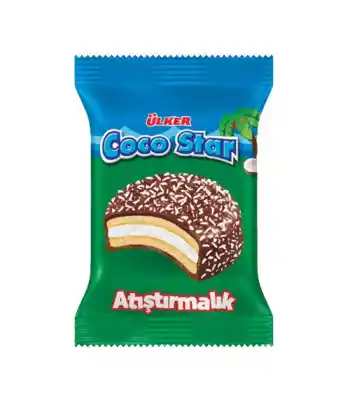 Ülker Cocostar Sandvıç Bis.22g