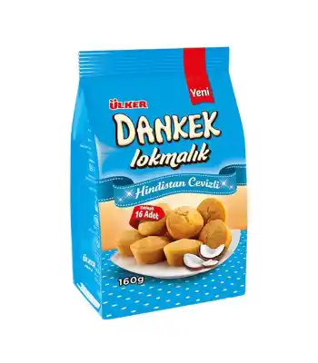 Ülker Dankek Lokmalık Hindistan Cevizli 160 Gr