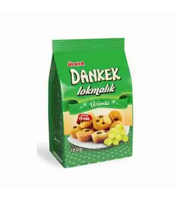 Ülker Dankek Lokmalık Üzü Mlü 180 Gr