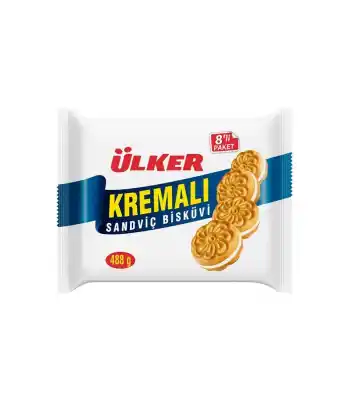 Ülker Kremalı Sandviç Bisküvi 81g