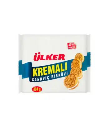 Ülker Kremalı Sandviç Bisküvi Sade 41g