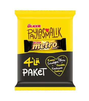 Ülker Metro Kapl.bar 4x36g