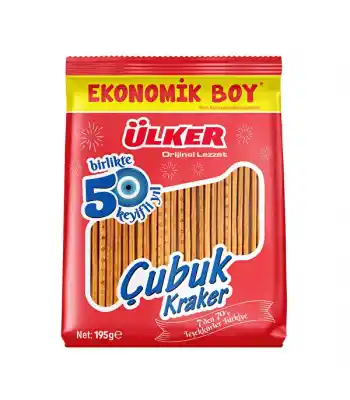 Ülker Sade Çub.kraker 195g