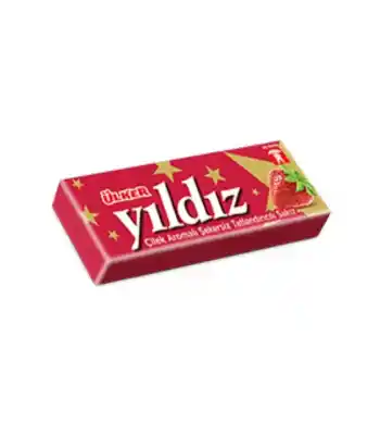 Ülker Yıldız Şekersiz Stıck Çilek 7gr