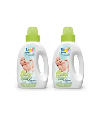 Unibaby Sıvı Çamaşır Deterjanı 1500ml Hassas Dokunuş Paket 2li (YEŞİL)