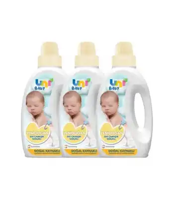 Unibaby Sıvı Deterjan 1500 Ml Yenidoğan Paket 3lü