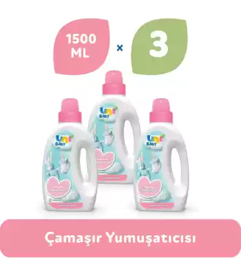 Unibaby Yumuşatıcı 1500ml Hipoalerjenik Paket 3lü