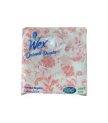 Wex 30-30 Peçete Desenli 100lü