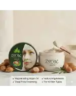 Zenix Yüz Maskesi 350ml Kil Argan