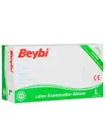 Beybi Latex Eldıven Large 100lü Pudralı