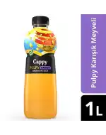 Cappy Meyve Suyu 1 Lt Pulpy Karışık Parcacık