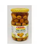 Cebel Yeşil Çizik Zeytin Cam 400 Gr