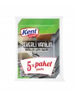 Kent Şekerli Vanilin 5li Paket