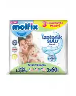 Molfix İzotonik Sulu Islak Mendil 3lü