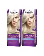Palette Göz Alıcı Renkler Saç Boyası 10-1 Frosty Silver Paket 2li