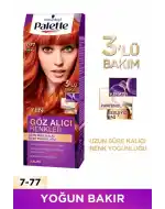Palette Göz Alıcı Renkler 7,77 Yoğun Bakır Paket 2li