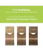 Palette Doğal Renkler Saç Boyası 7-0 Kumral 50ml