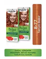Palette Kalıcı Doğal Renkler 8-77 Tarçın Bakır Paket 2li