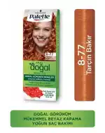 Palette Kalıcı Doğal Renkler Saç Boyası 8-77 Tarçın Bakır Paket 3lu