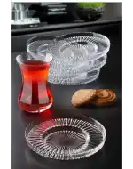 Rayan Cam Çay Tabak
