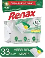 Renax Bulaşık Tableti 33lü