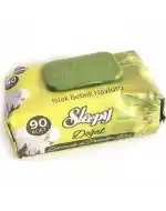 Sleepy Pamuk Zeytinli Islak Havlu 90lı